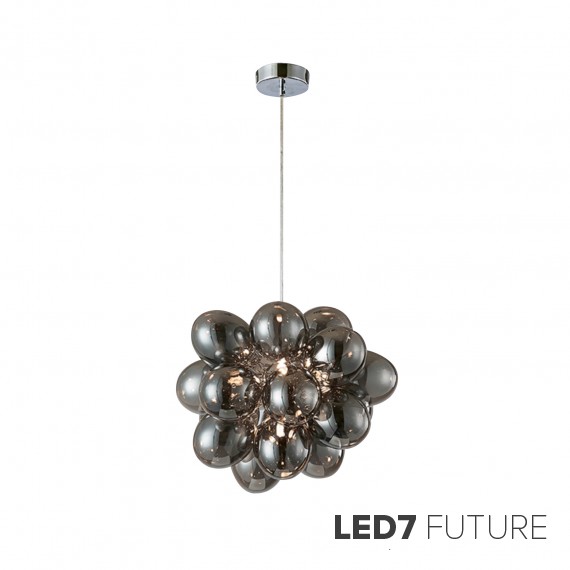 Innerspace - Bubbles Black Chandelier